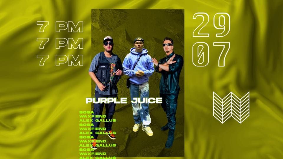 PURPLE JUICE - Hip Hop, RnB & Afrobeats Party @ Weekend Club