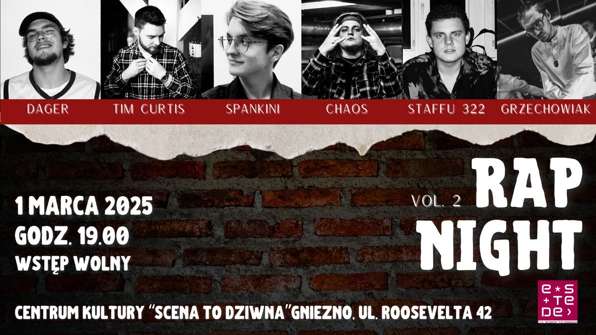 Rap Night Vol. 2: NoiseKillaz, Tim Curtis & Chaos Beats [01.03.2025]