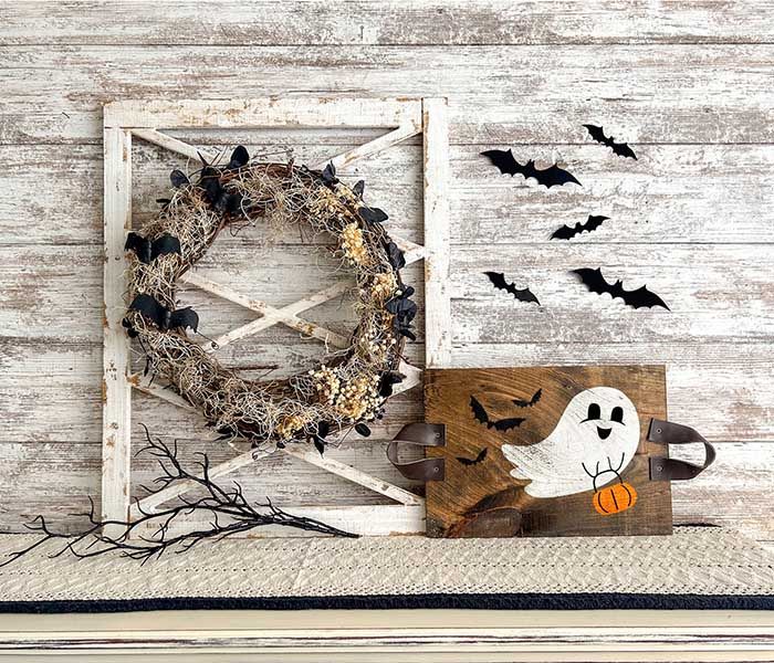 DIY Halloween Wreath and Mini Project Workshop