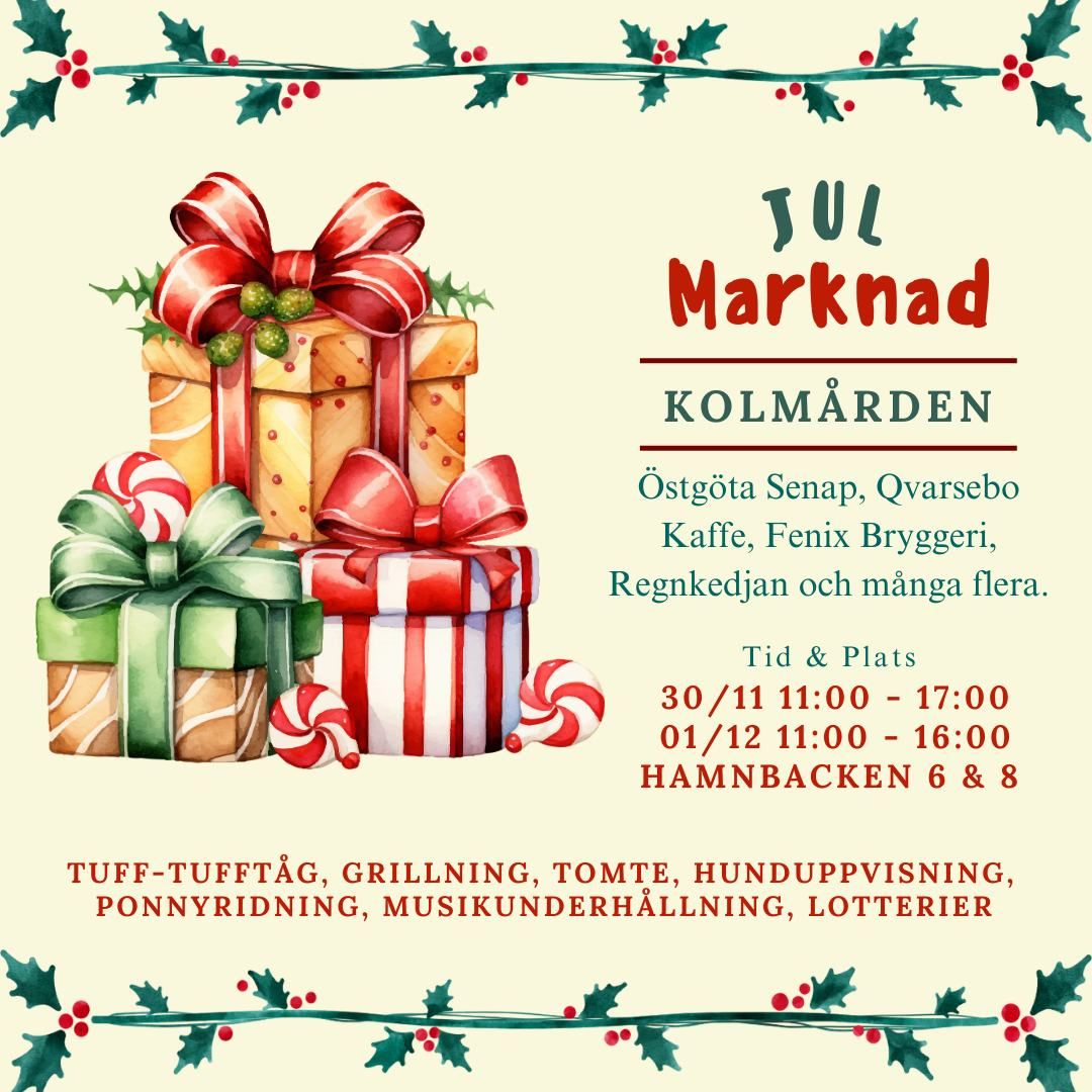 Julmarknad i Kolm\u00e5rden