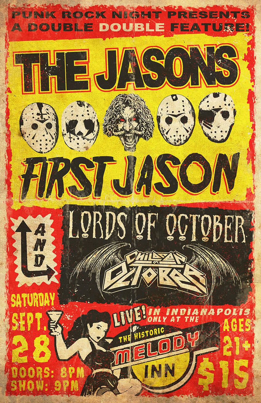 October Jason show: The Jasons, First Jason, Children of October, Lords of October