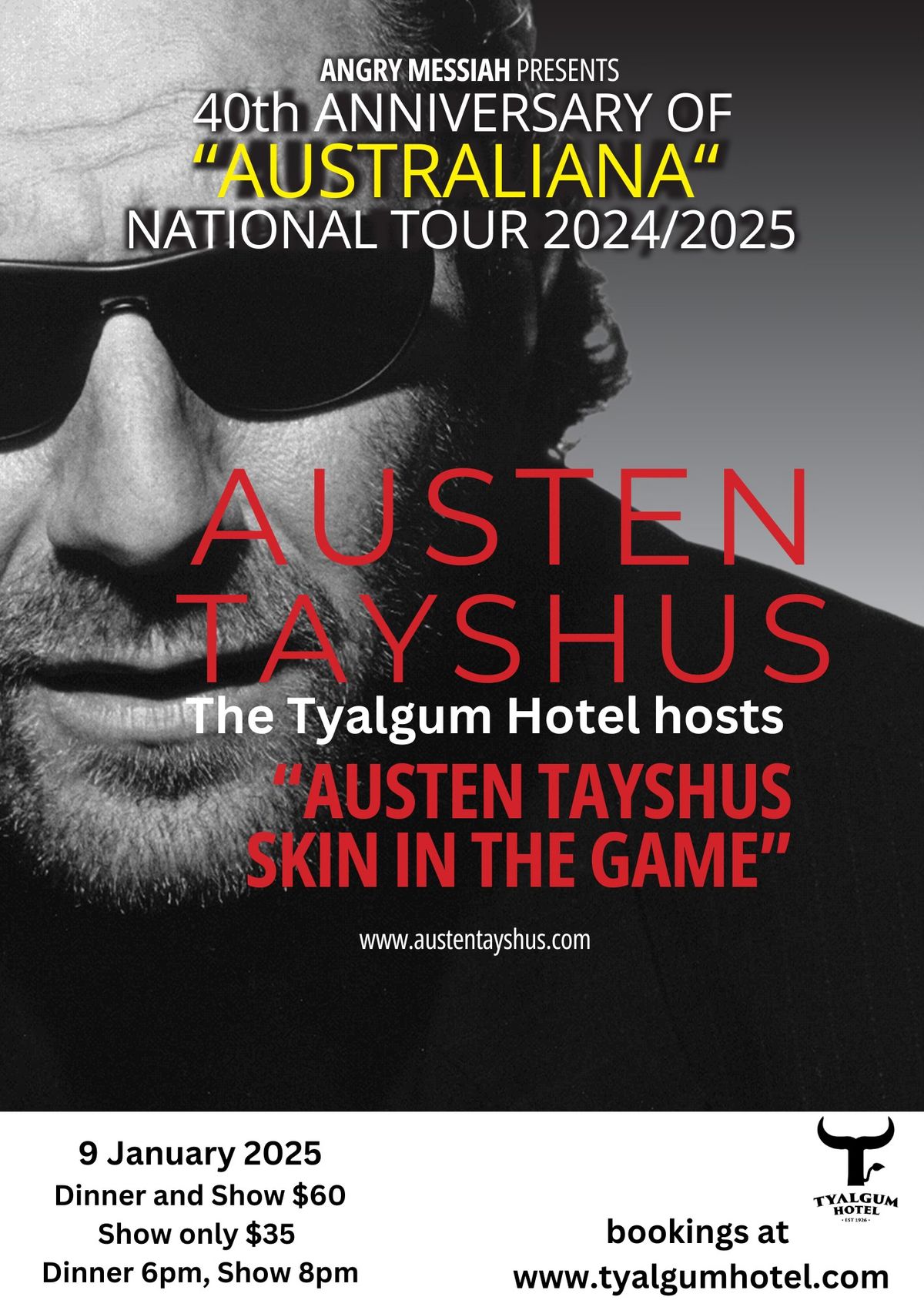 Austen Tayshus - 40th Anniversary of Australiana National Tour