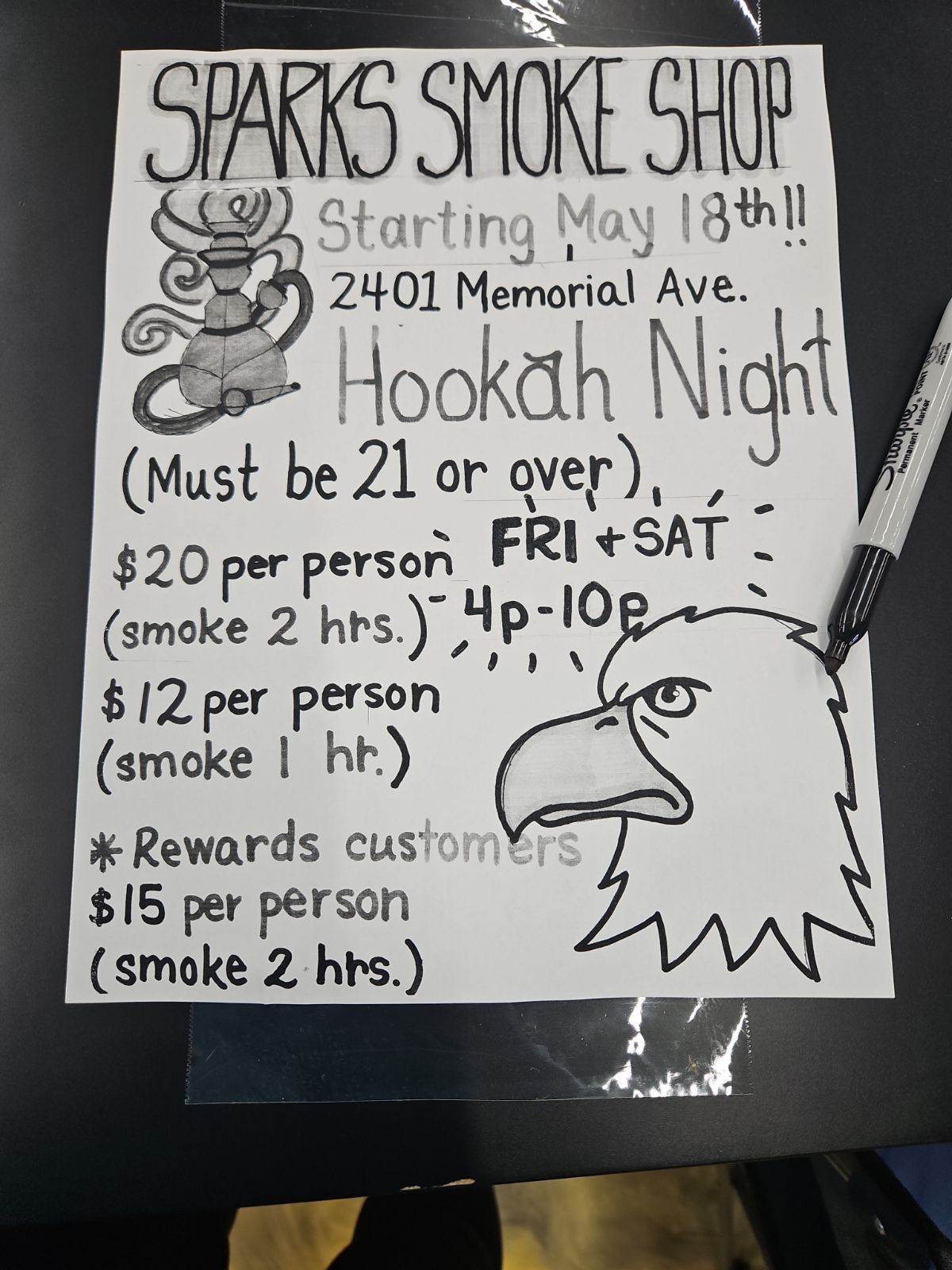 Hookah Nights at Sparks Lynchburg