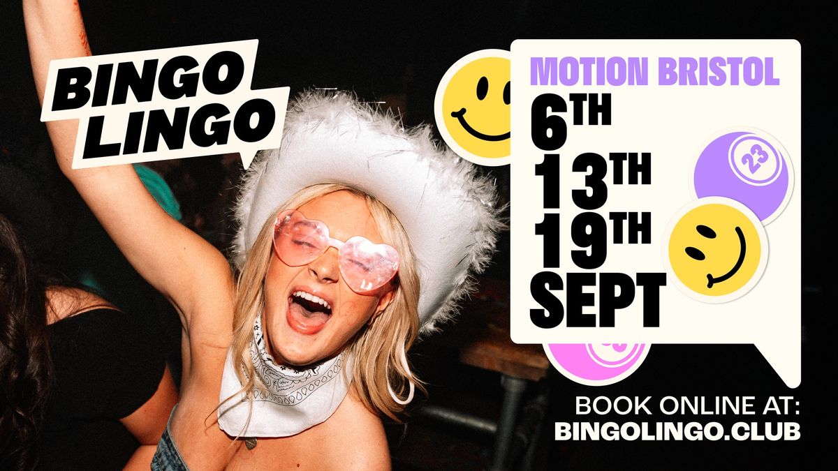 BINGO LINGO: Bristol - September Series