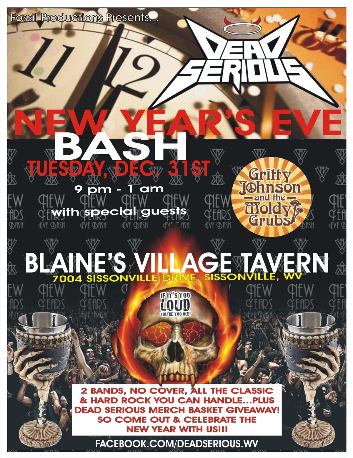 Dead Serious @ Blaine's Village Tavern's New Year's Eve Bash