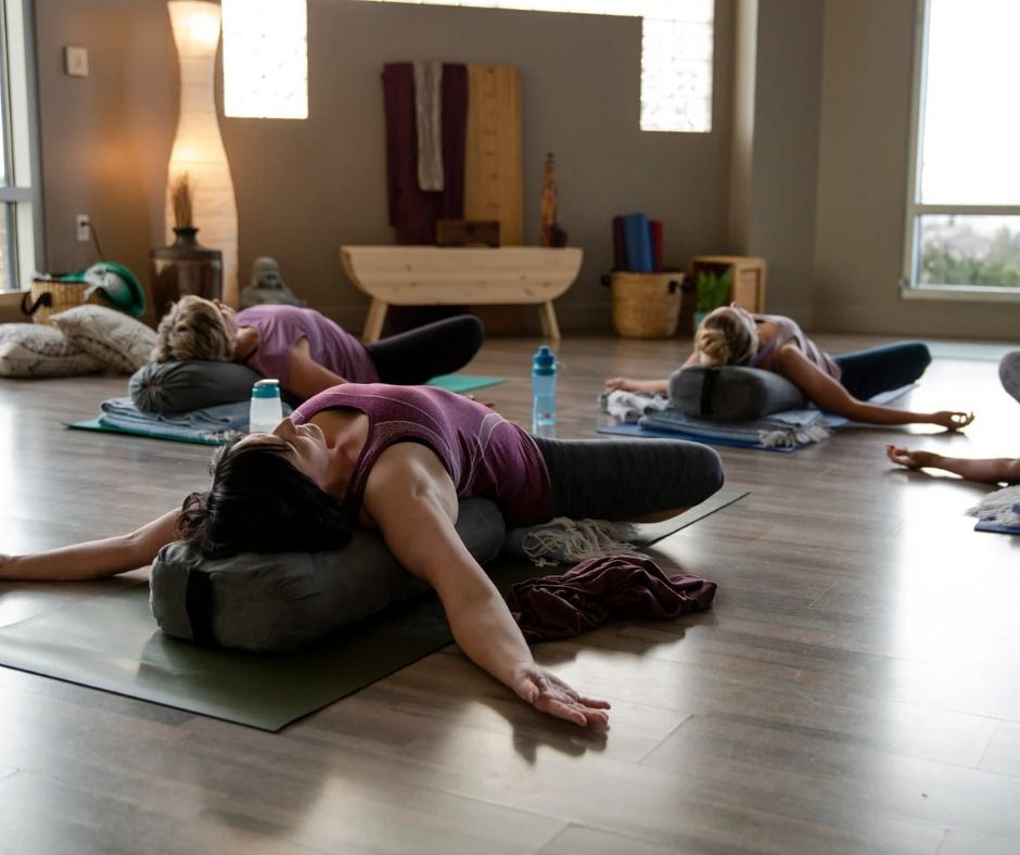 Breathwork, Restorative Yoga and Singing Bowls 