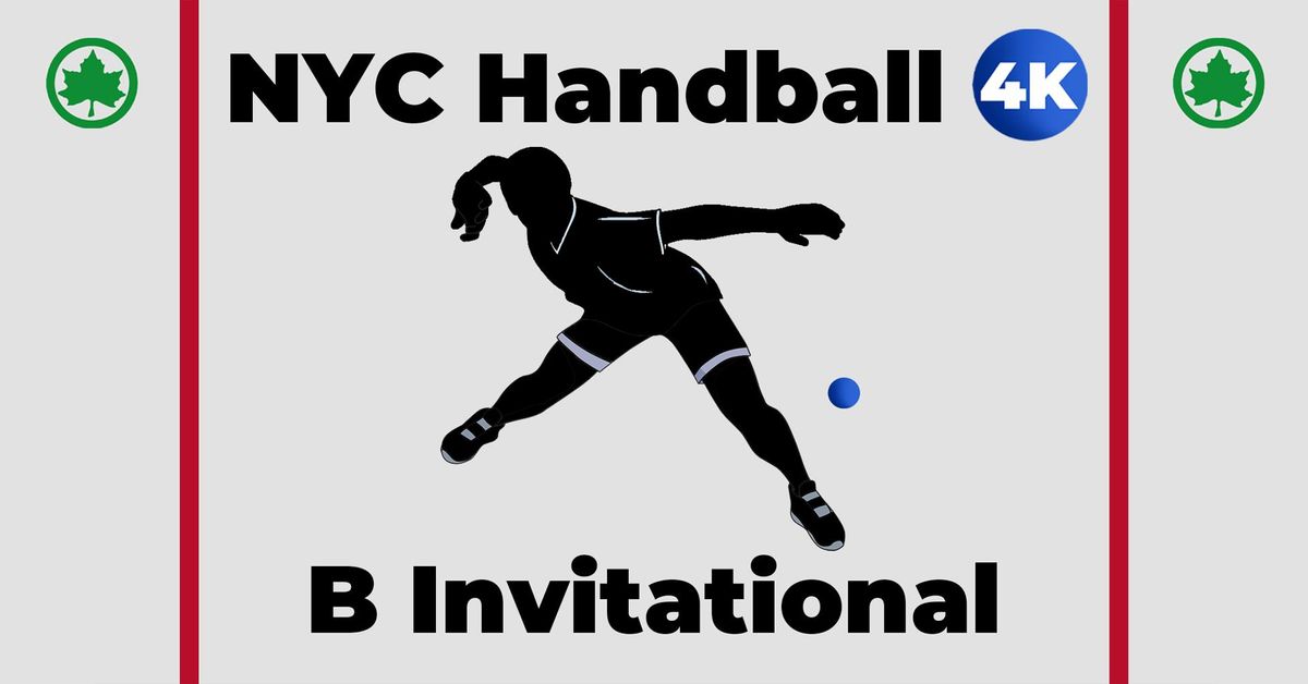 NYC Handball 4K - B Invitational