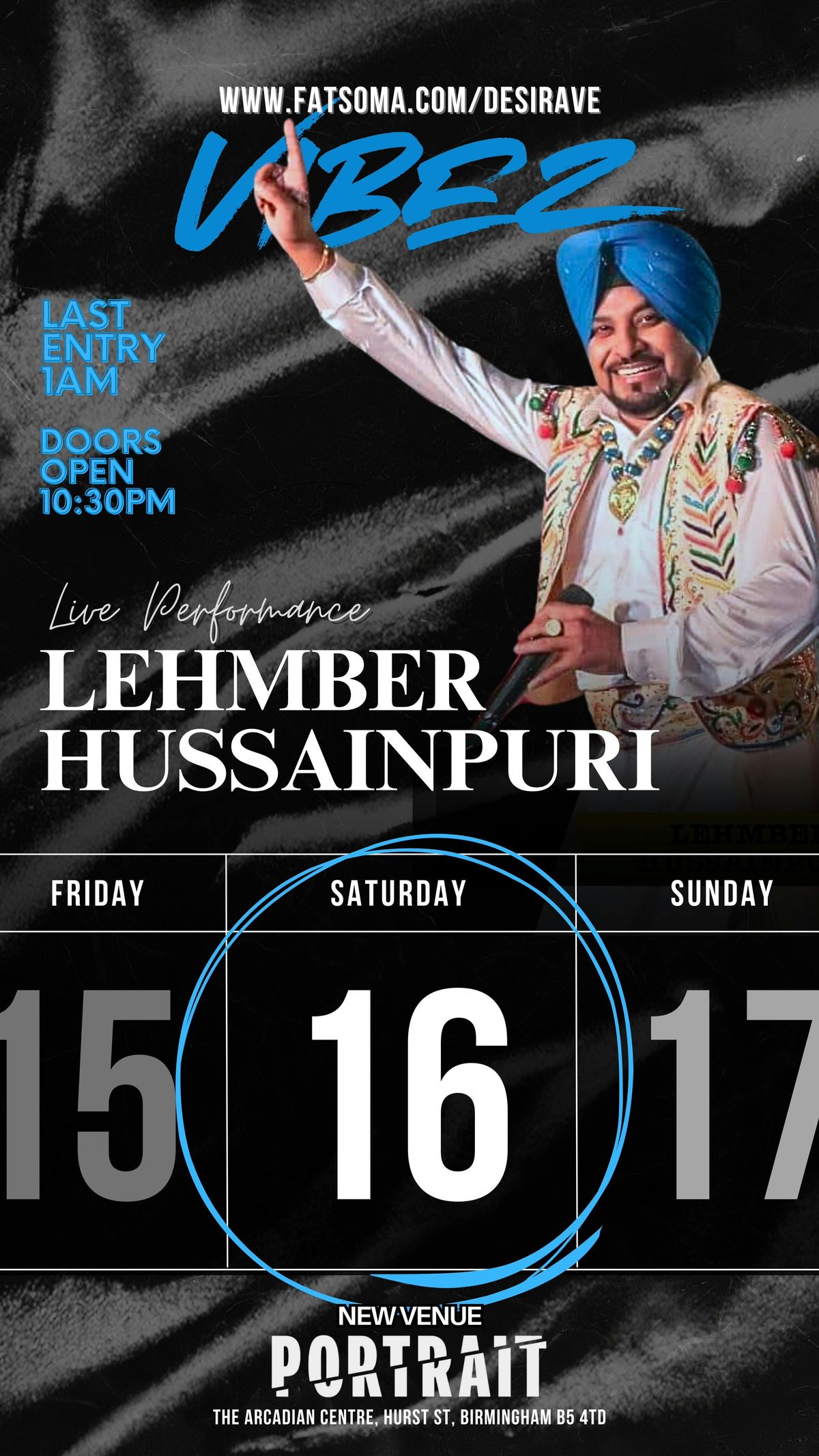 Vibez Launch Party - Lembher Hussainpuri Live