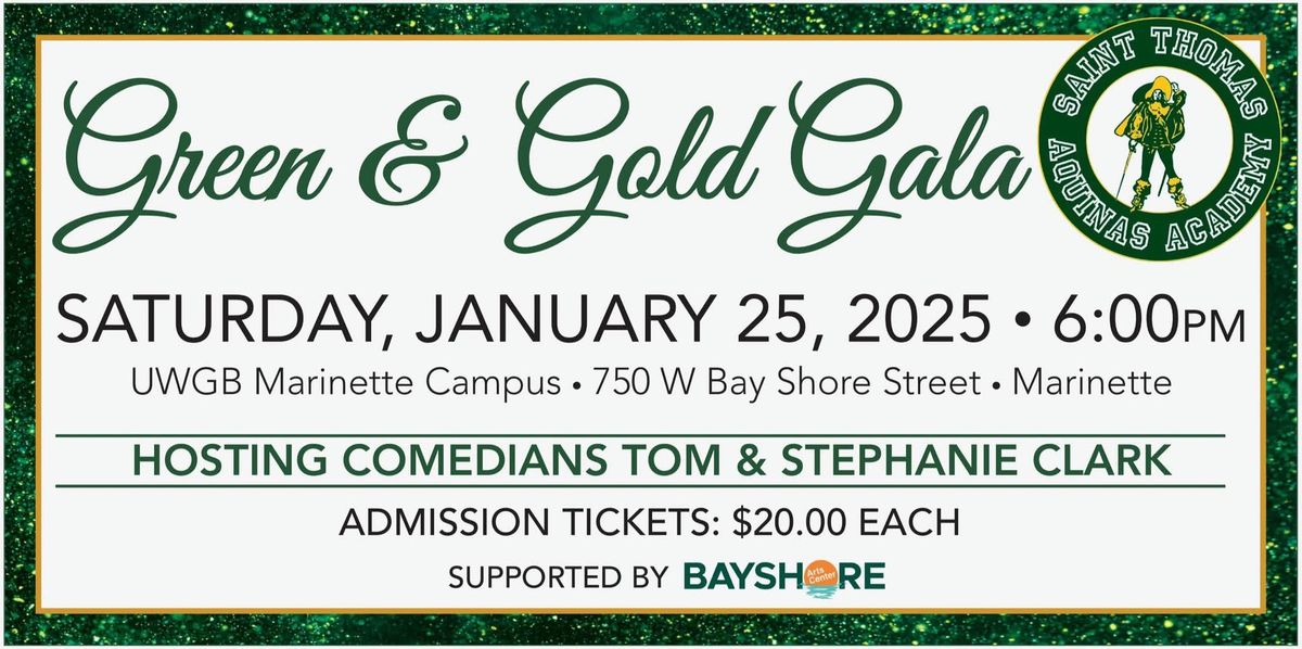 Green & Gold Comedy Night at Bayshore Arts Center