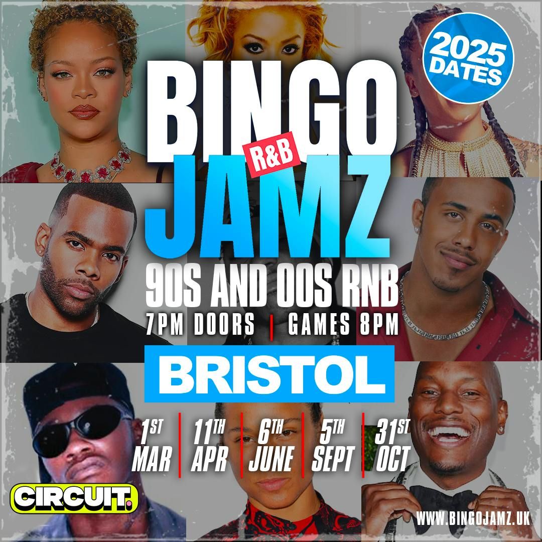 Bingo Jamz Bristol | 5th September 2025