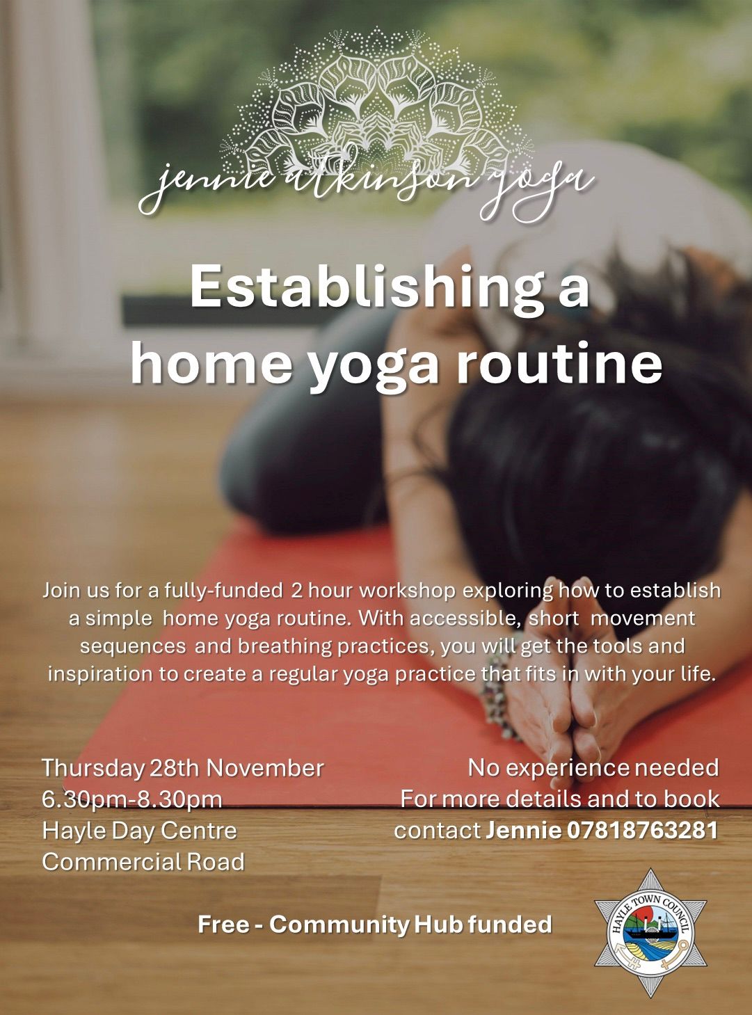 Establishing a home yoga routine