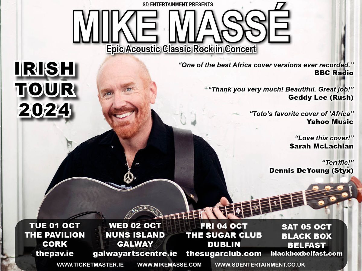 Mike Mass\u00e9 - Epic Acoustic Classic Rock in Concert