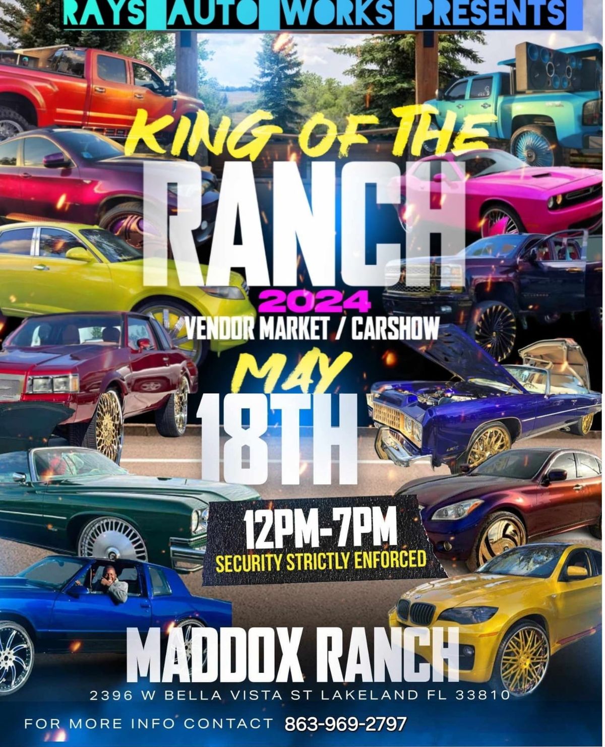 King of the Ranch 2024 Vendor Market & Carshow