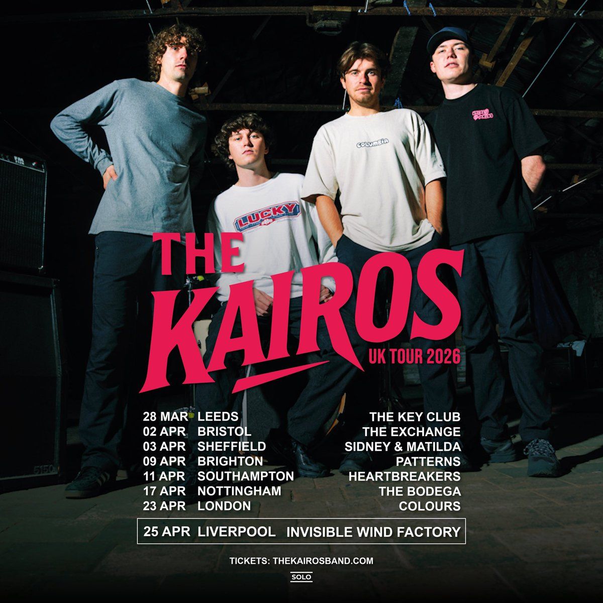 The Kairos Nottingham Tickets