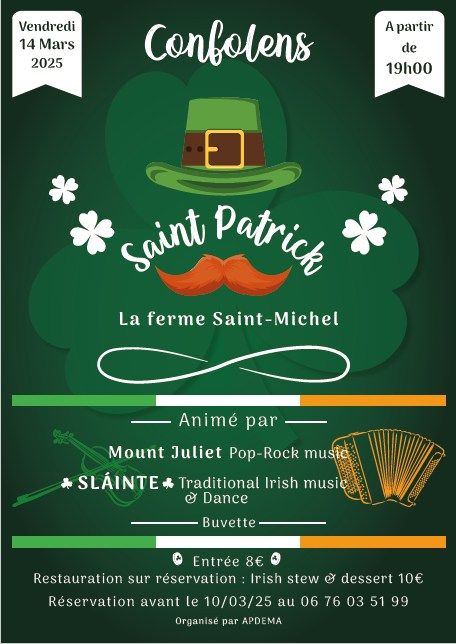 St. Patrick at La Ferme