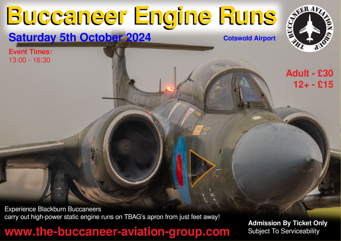 Buccaneer Engine Runs