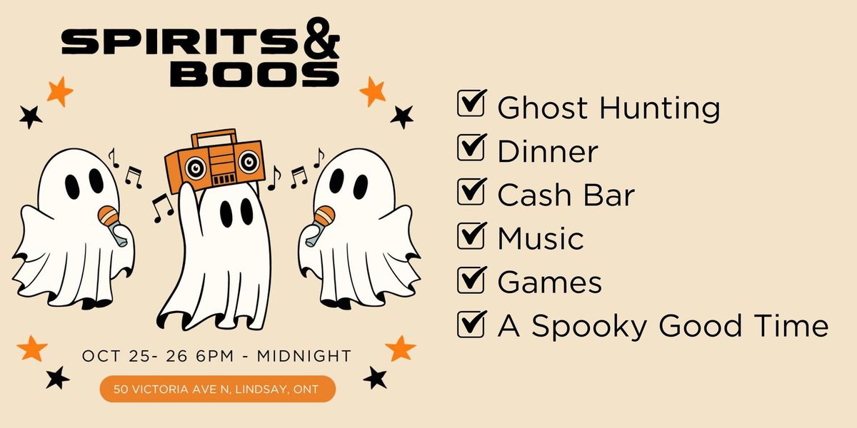 Spirits & Boos