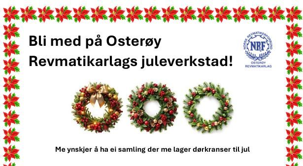 Oster\u00f8y Revmatikarlags juleverkstad