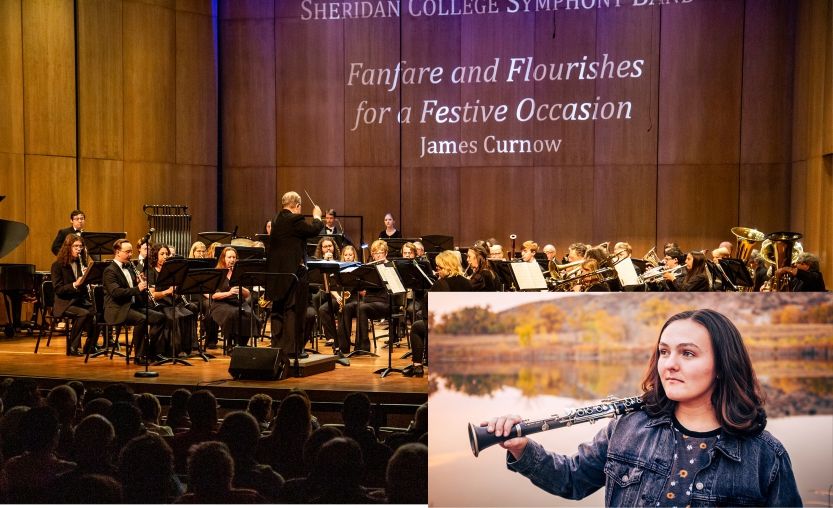 The Sheridan College Symphony Band and Trombone Choir