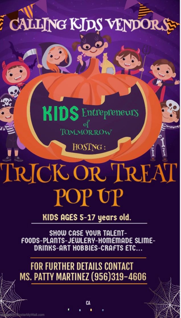 Trick-or-Treat Halloween Pop-Up Market