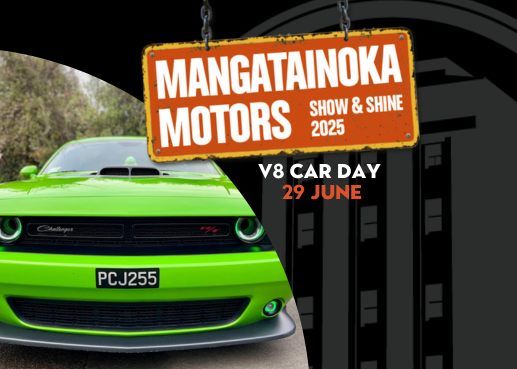 Mangatainoka Motors V8 Car Day