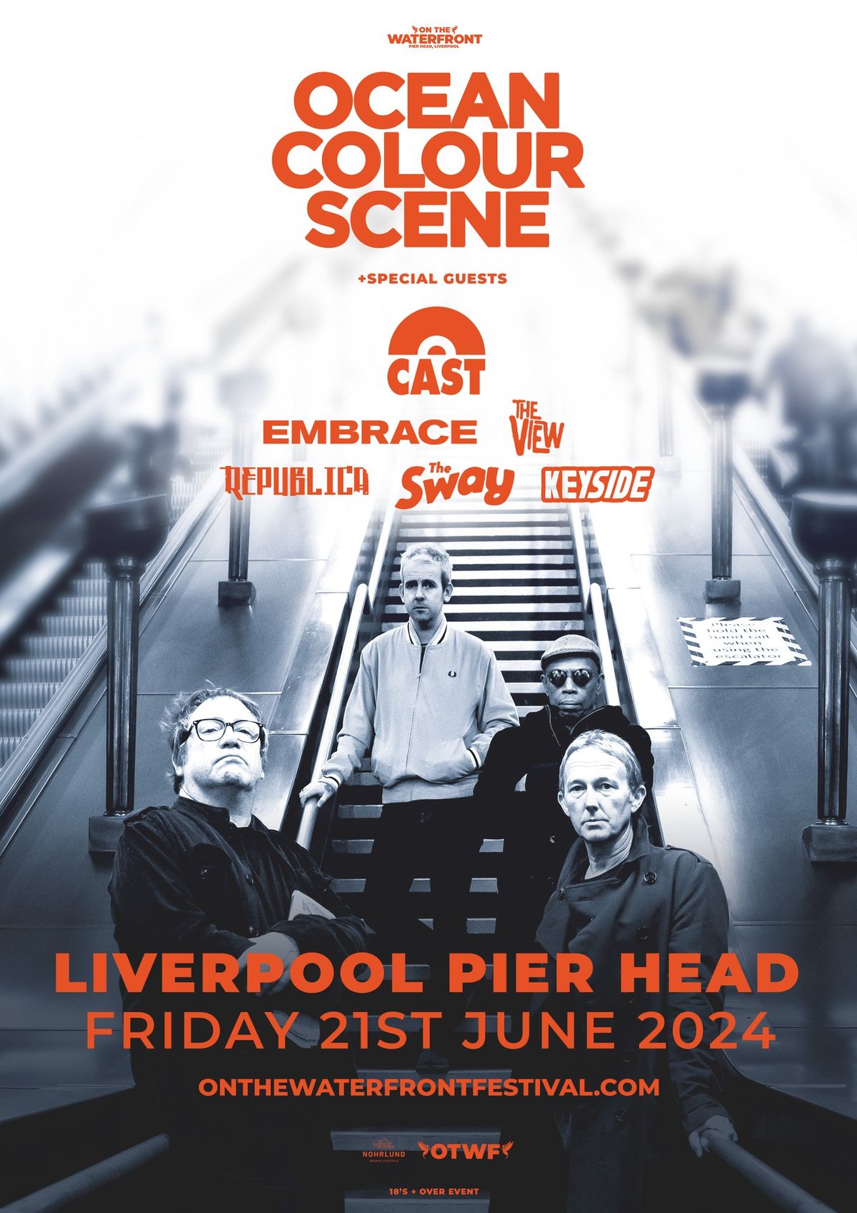 On the Waterfront Festival presents Ocean Colour Scene, Friday 21st June 2024 - Pier Head, Liverpool