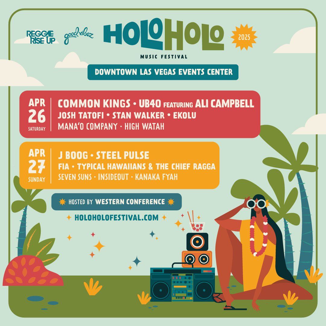 Holo Holo Festival: Steel Pulse  FIA & Typical Hawaiians - Sunday