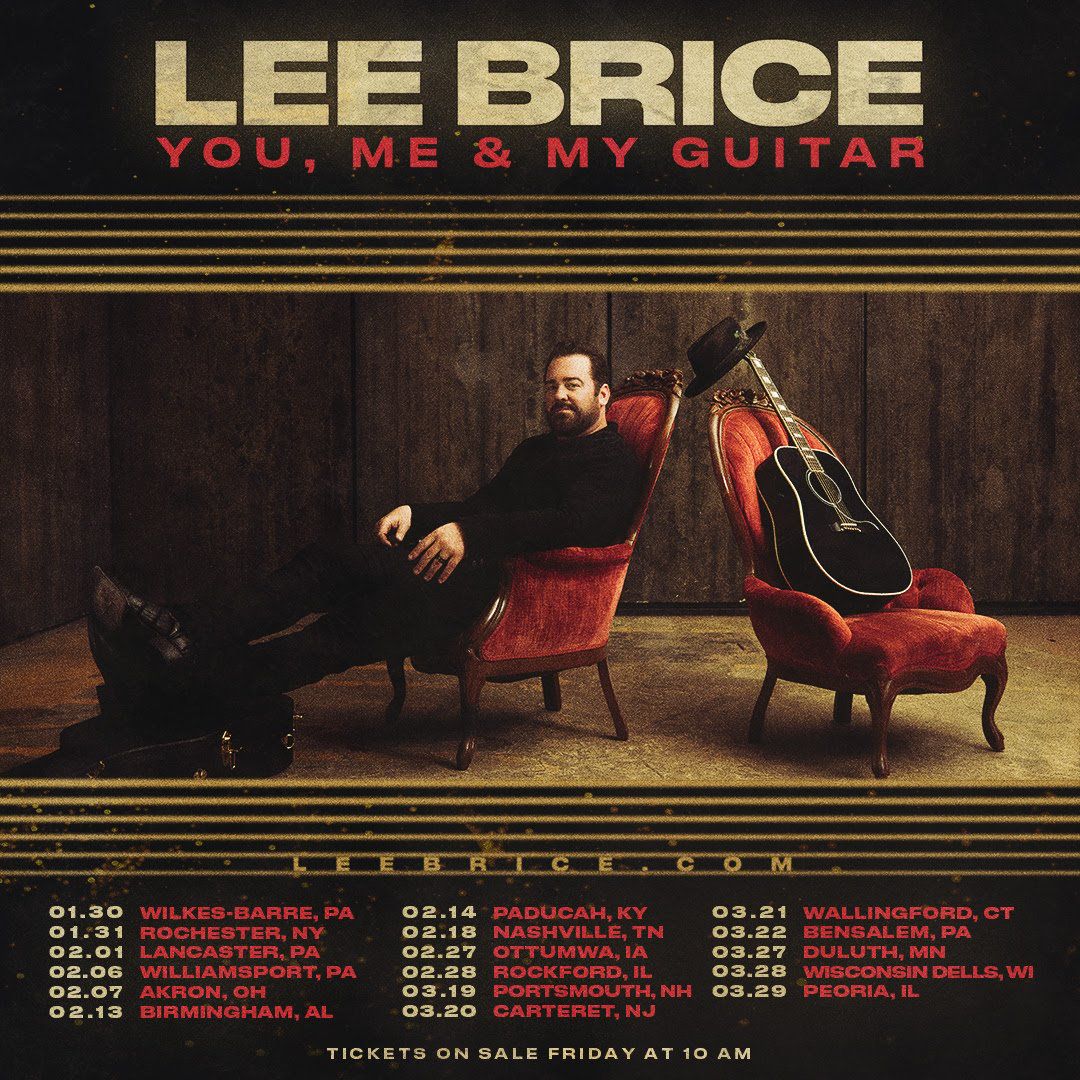 Lee Brice at Ryman Auditorium