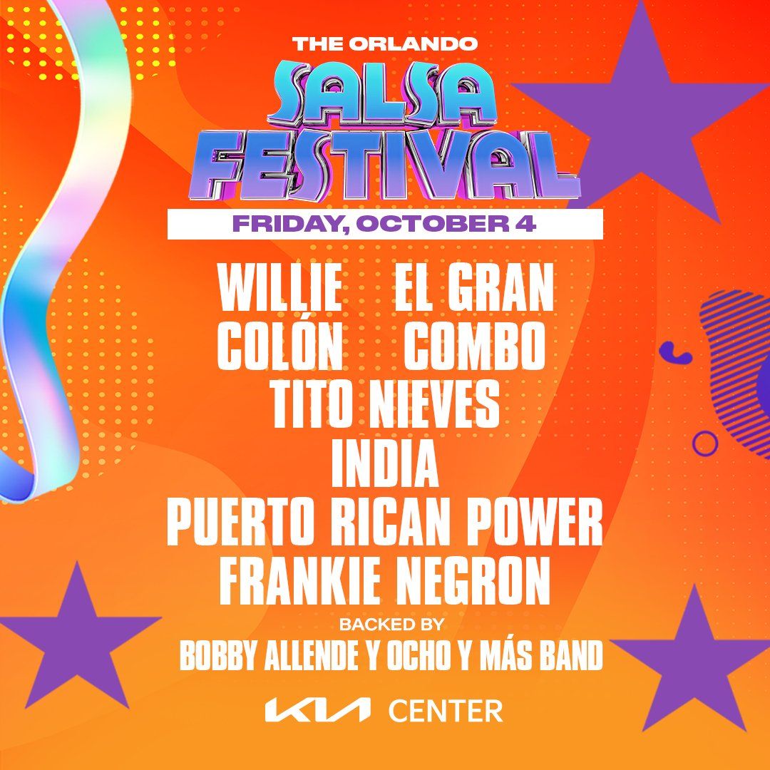 Orlando Salsa Festival - Willie Colon, El Gran Combo, Grupo Niche