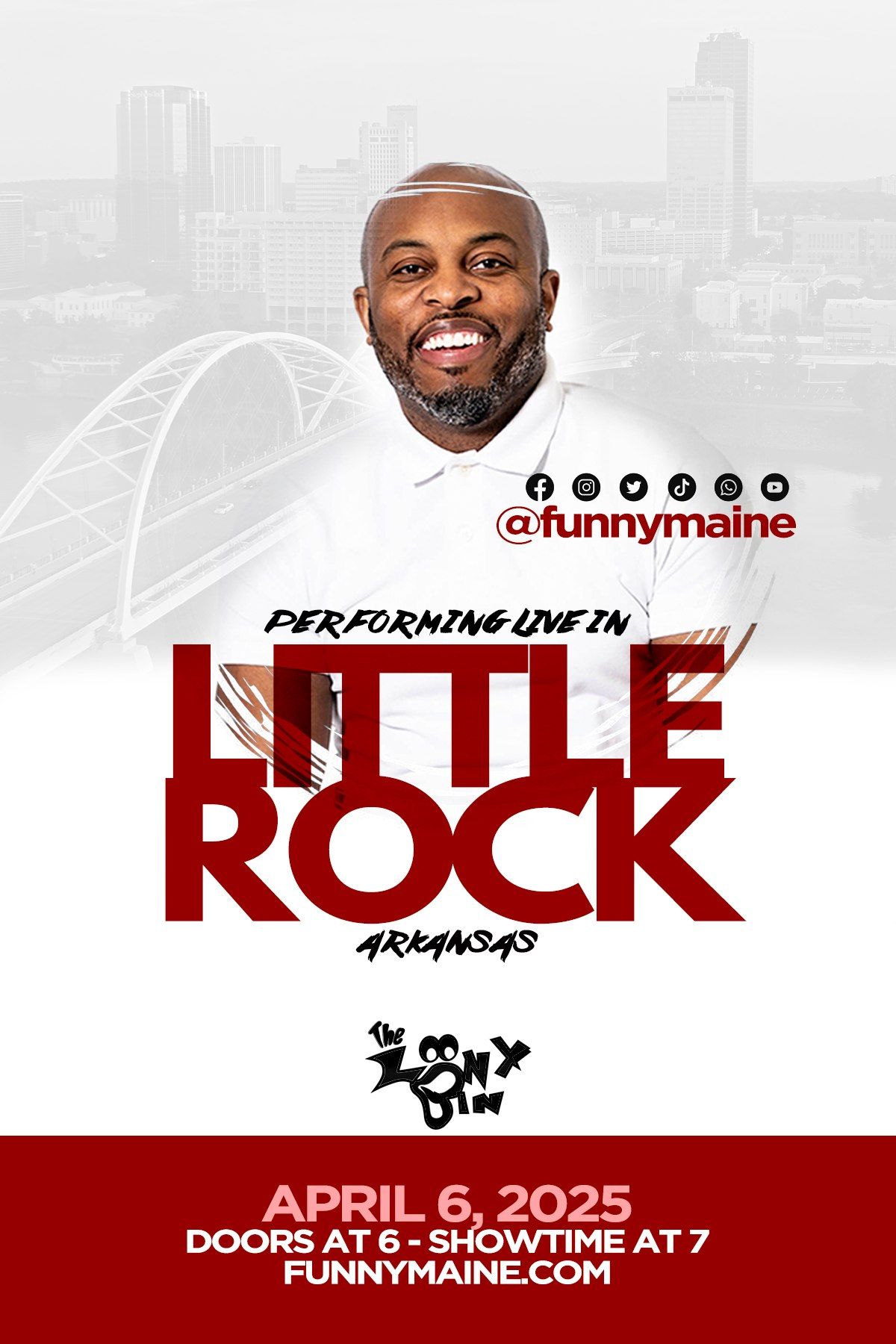 FunnyMaine Live in Little Rock