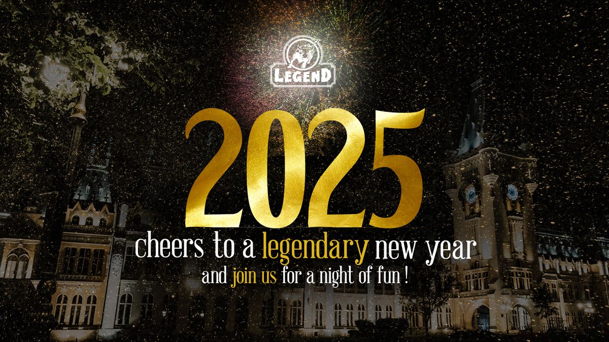 Cheers to a Legendary New Year 2025