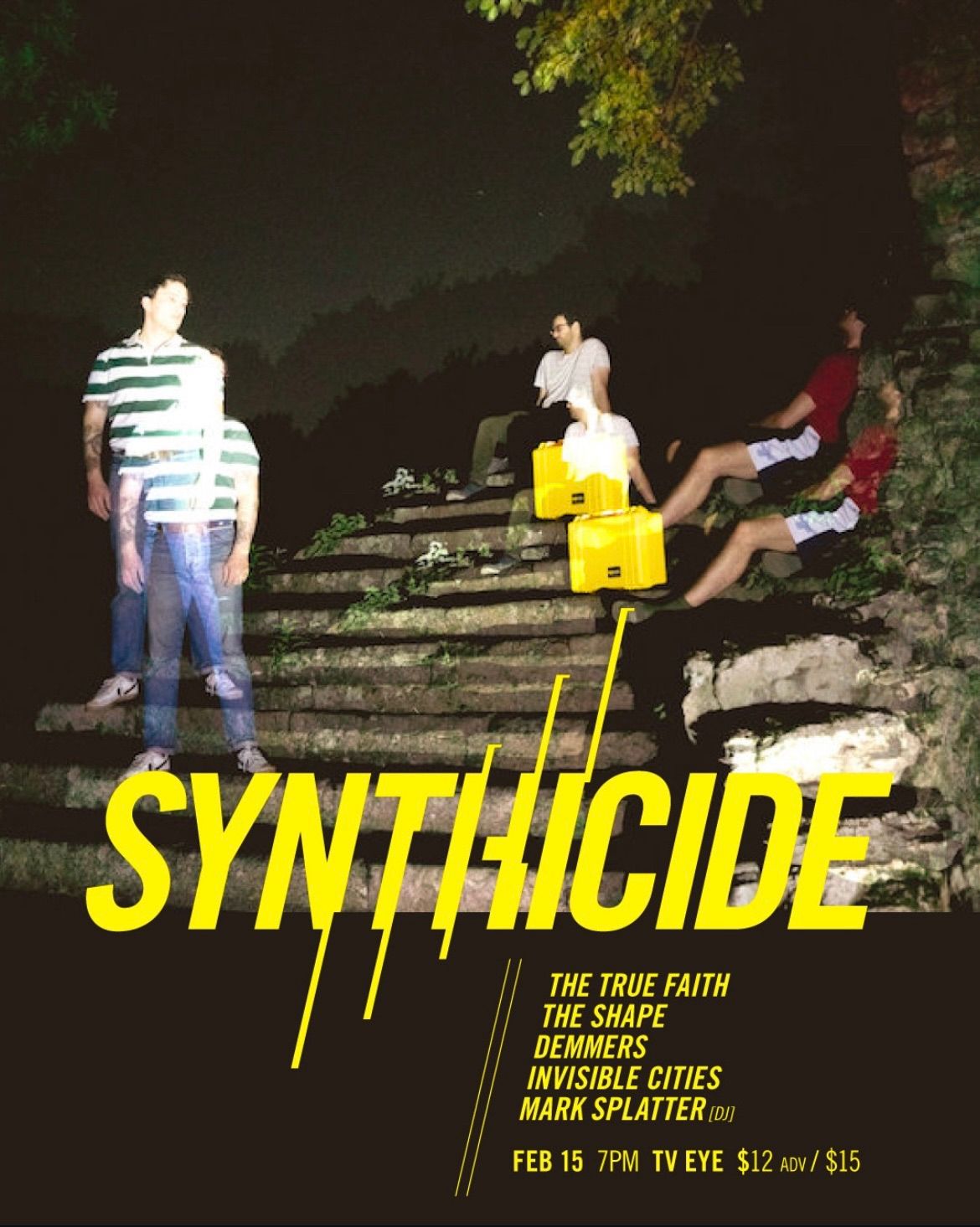 Synthicide Presents: The True Faith, The Shape, Demmers, Invisible Cities