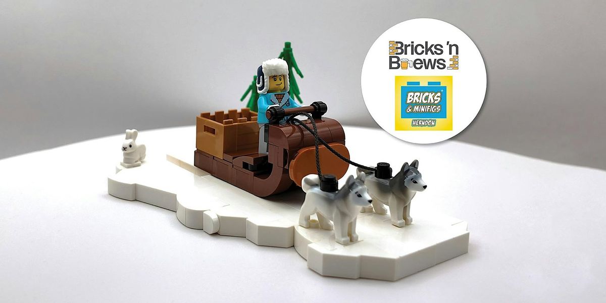 Bricks 'n Brews - Dog Sled Make&Take - at Bricks&Minifigs Herndon