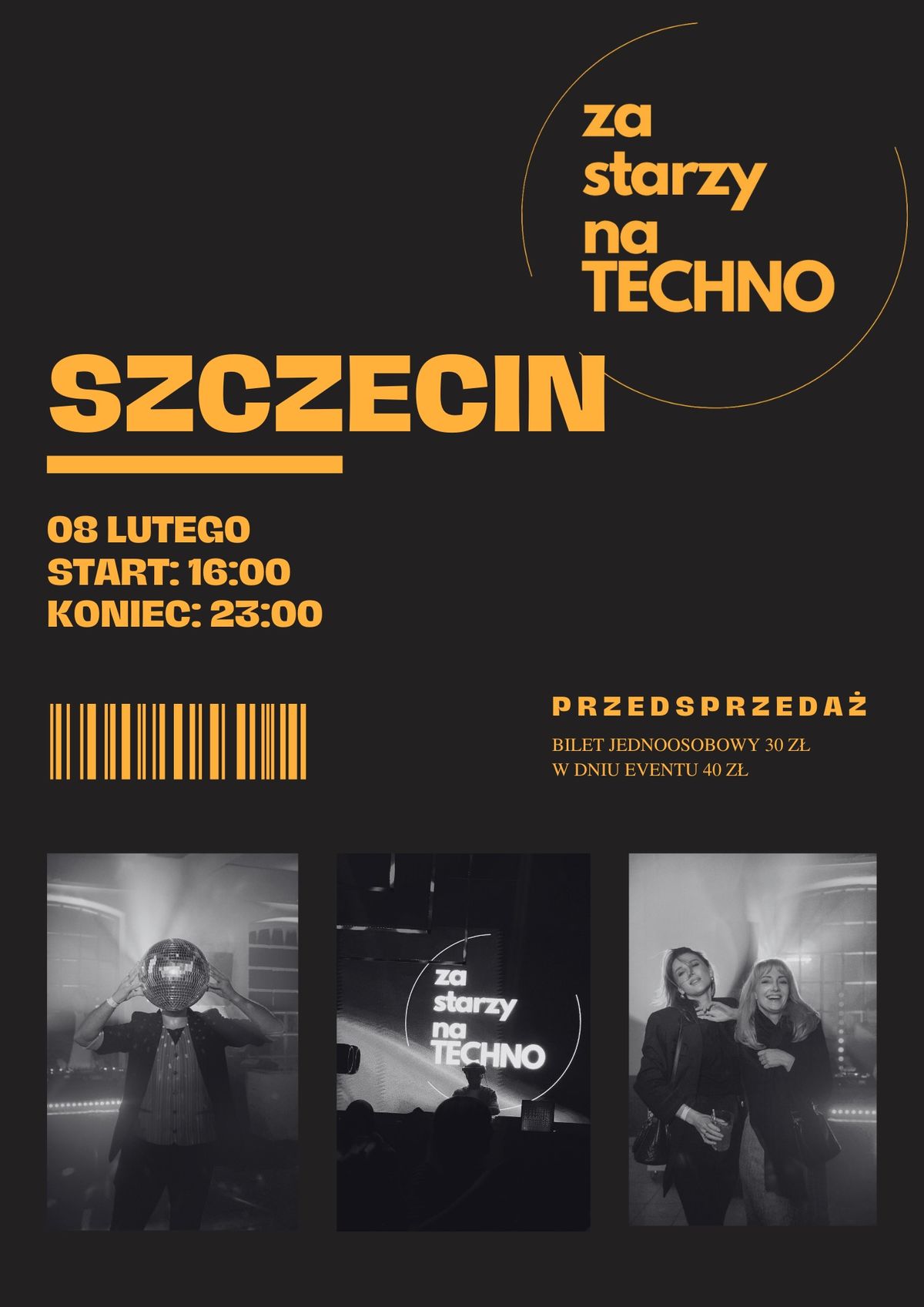 Za starzy na TECHNO Vol 3 SZCZECIN