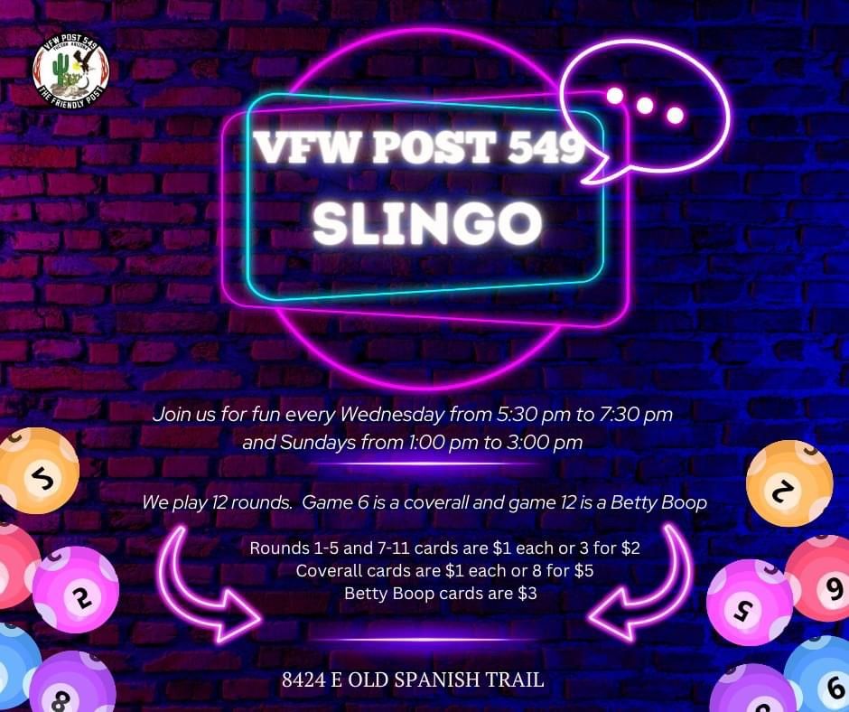 VFW Post 549 Slingo