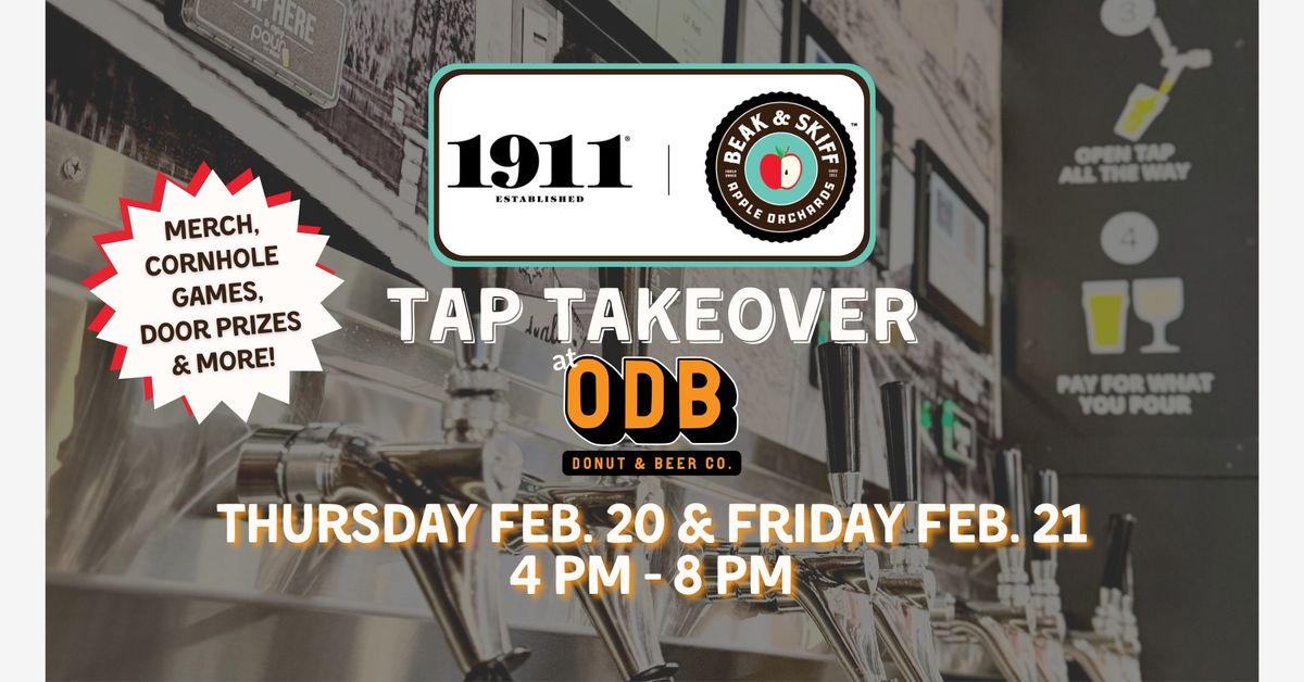 1911 Tap Takeover at ODB!