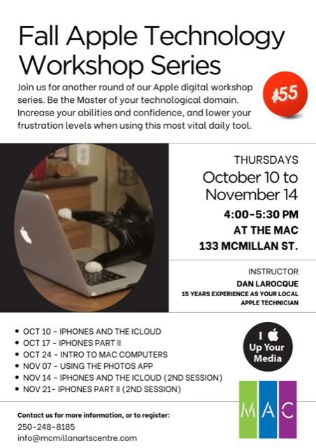 Apple Technology Workshop:  iPhones and iPads Part II