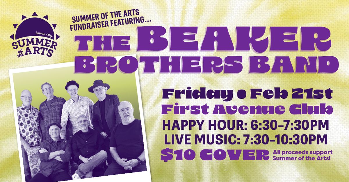 Summer of the Arts fundraiser featuring the Beaker Brothers