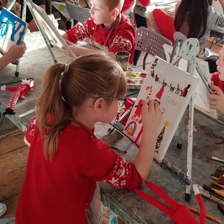 Saturday Christmas Children's Art School 21st December 2024