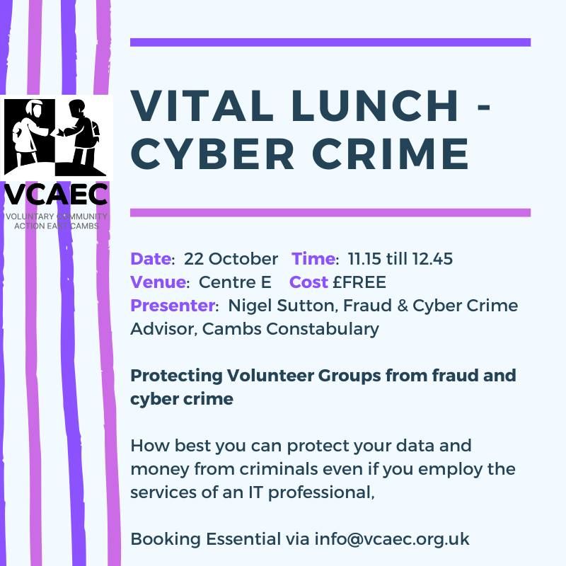 VITAL Lunch - Cyber Crime