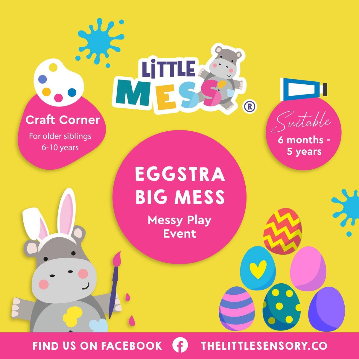 Messy Play - Swynnerton - Eggstra Big Mess