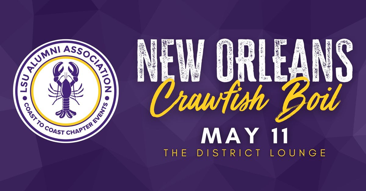 New Orleans Crawfish Boil & Baseball Watch Party