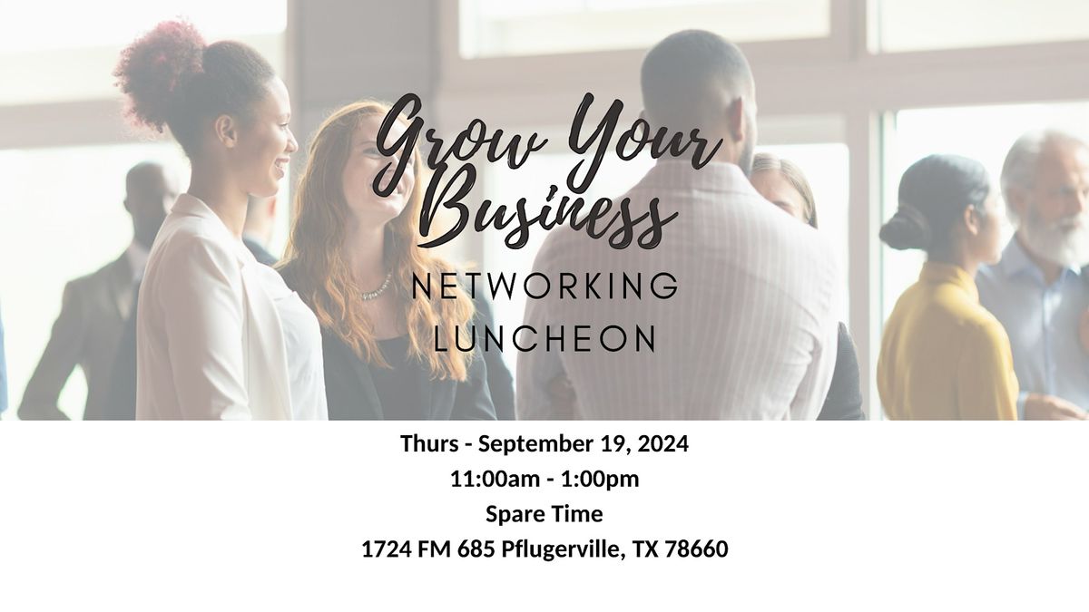 Business Networking Luncheon