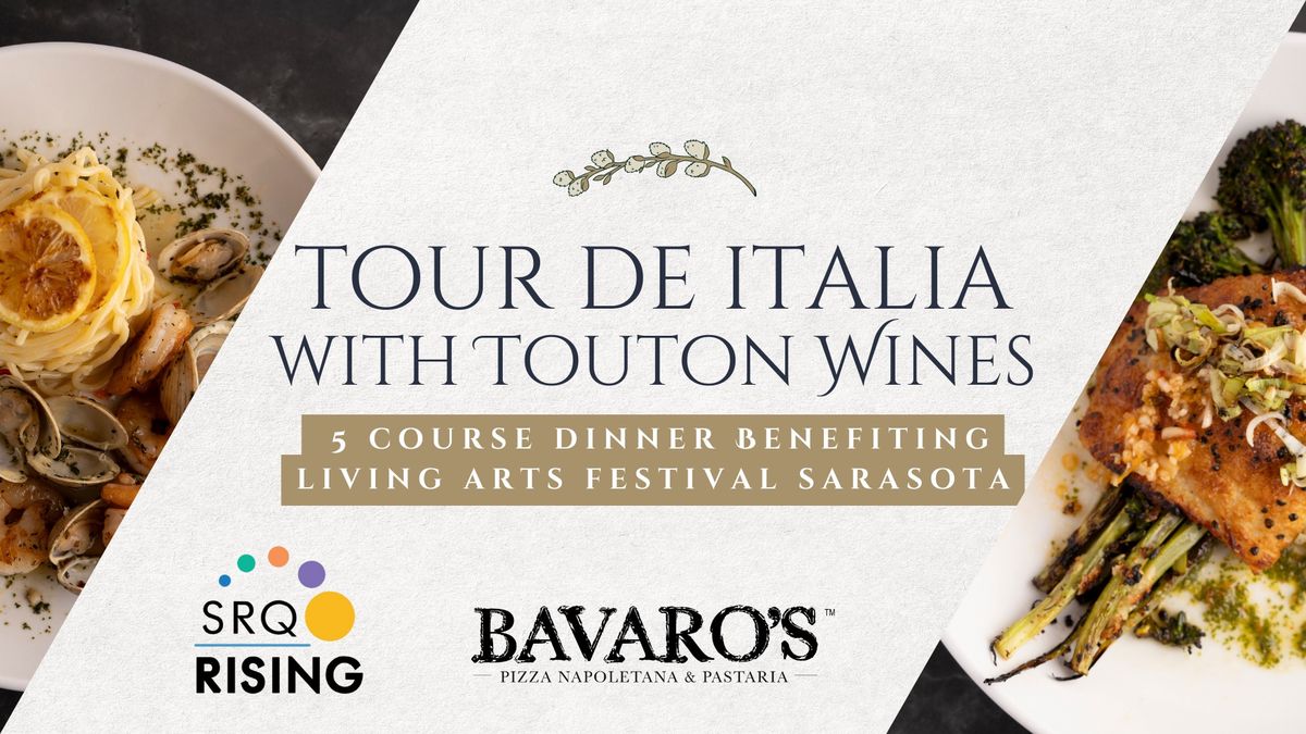 Tour de Italia: 5 course wine dinner featuring Touton Wines
