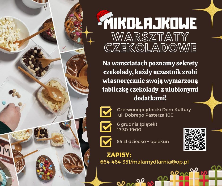 Miko\u0142ajkowe Warsztaty Czekoladowe