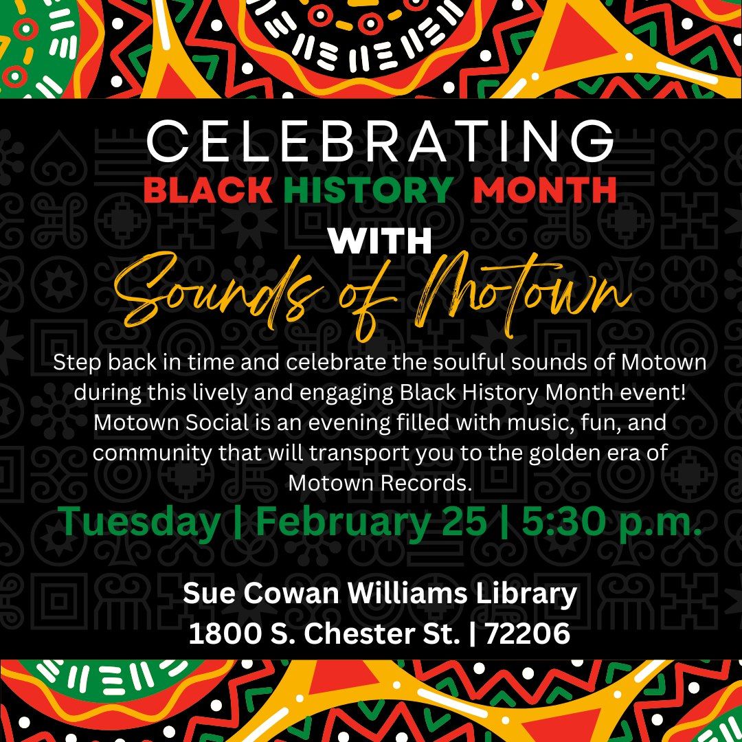 Celebrating Black History Month with Sounds of Motown