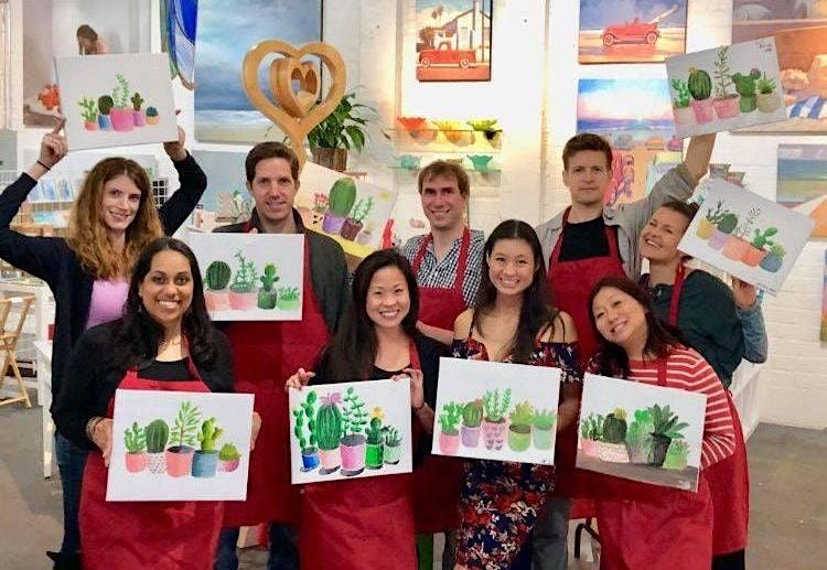 WINE & PAINT at the C!
