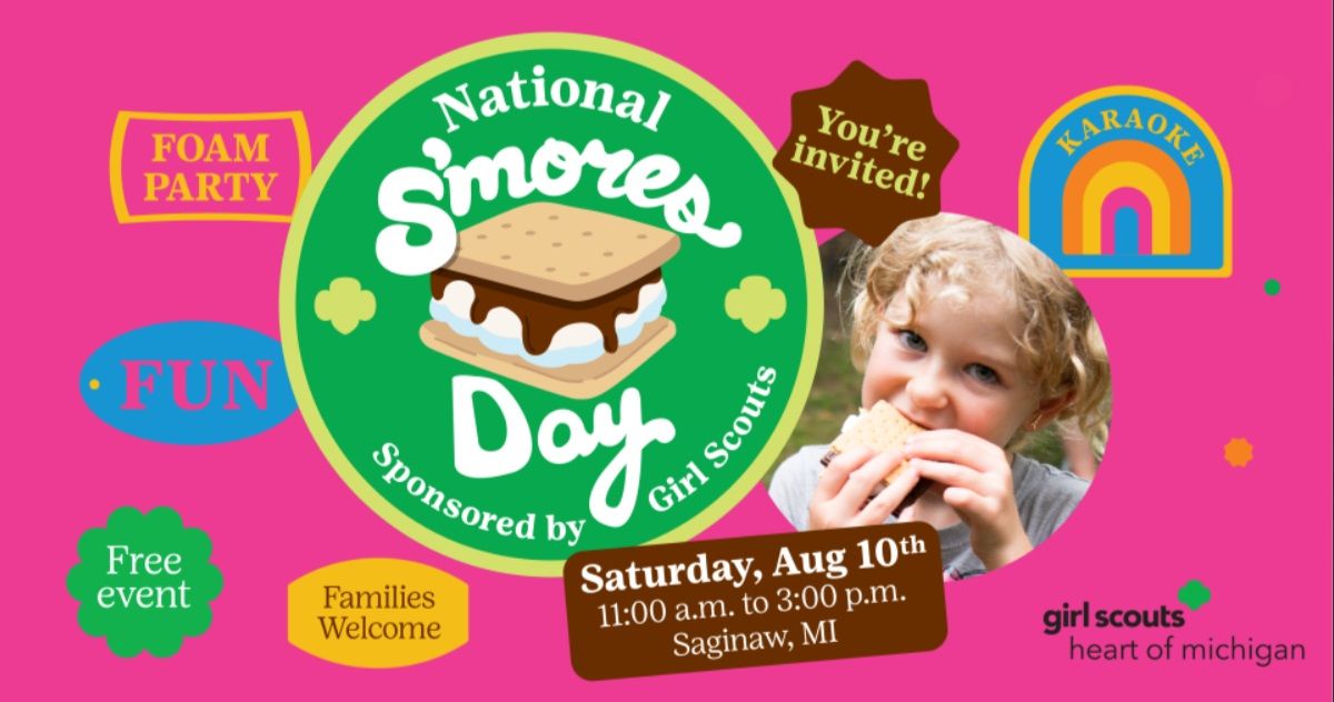 National S'mores Day - Saginaw