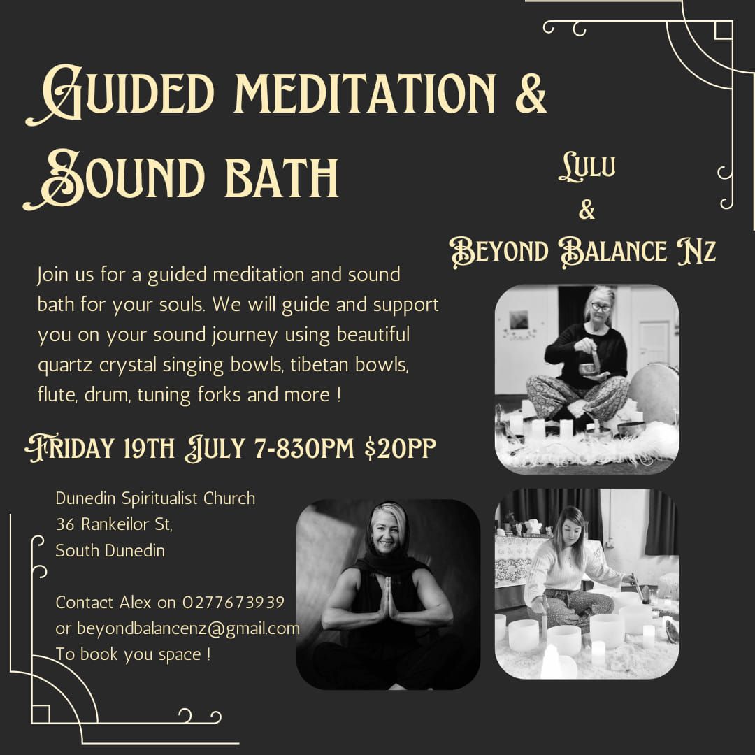 Guided Meditation & Sound Bath 