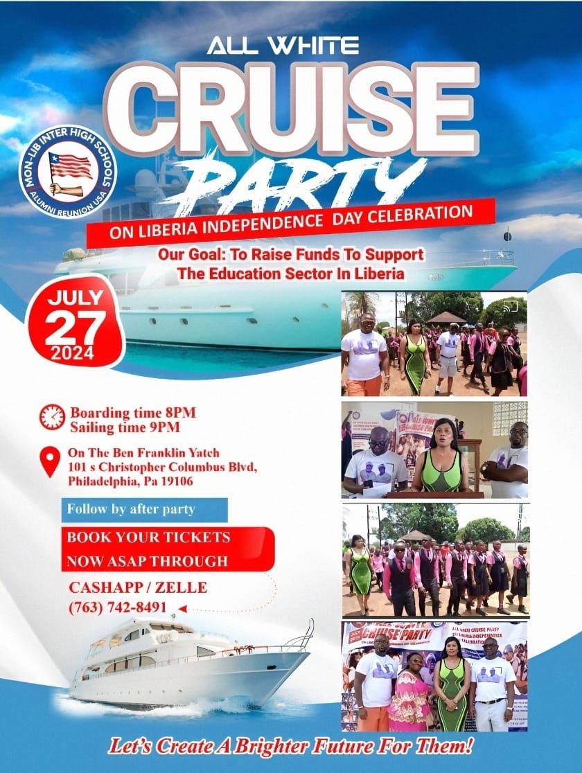ALL WHITE CRUISE PARTY